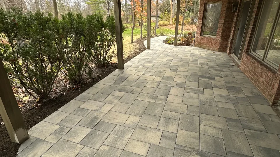 Brick Paver Patio