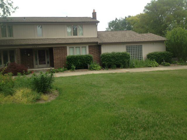 before landscaping and lawn services